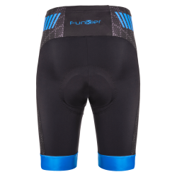 Pantaloni scurti FUNKIER Aosta Pro barbati cu bazon gel - Albastru S