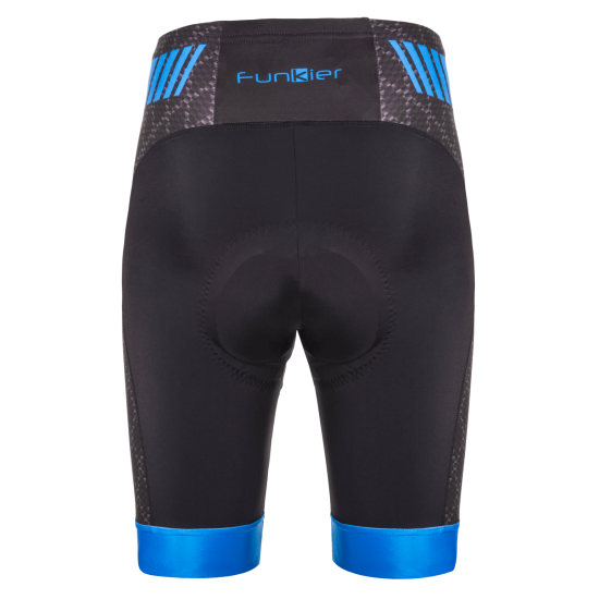 Pantaloni scurti FUNKIER Aosta Pro barbati cu bazon gel - Albastru 2XL Pantaloni scurti FUNKIER Aosta Pro barbati cu bazon gel - Albastru 2XL