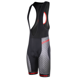 Pantaloni scurti cu bretele FUNKIER Asti Pro barbati cu bazon gel - Rosu S Pantaloni scurti cu bretele FUNKIER Asti Pro barbati cu bazon gel - Rosu S