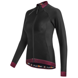 Jacheta termica FUNKIER Bernalda W Pro Aqua-Repel - Negru/Rosu L