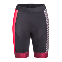 Pantaloni scurti FUNKIER Ortona Pro dama cu bazon - Rosu inchis S