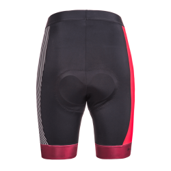 Pantaloni scurti FUNKIER Ortona Pro dama cu bazon - Rosu inchis M