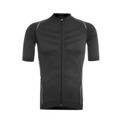 Tricou Ciclism FUNKIER Respirare Elite - Negru/Gri M/L