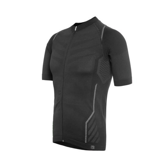 Tricou FUNKIER Respirare Elite barbati - Negru/Gri M/L Tricou FUNKIER Respirare Elite - Negru/Gri M/L