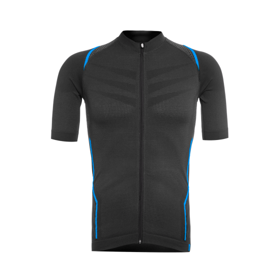 Tricou FUNKIER Respirare Elite barbati - Gri/Albastru XS/S Tricou FUNKIER Respirare Elite - Gri/Albastru XS/S