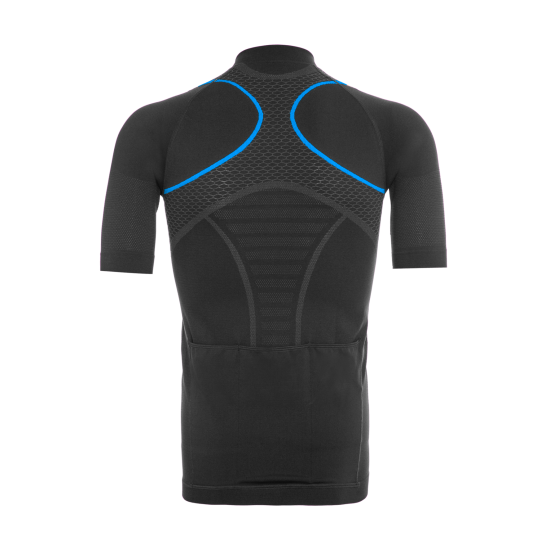 Tricou FUNKIER Respirare Elite - Gri/Albastru M/L