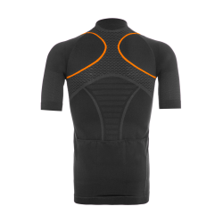 Tricou Ciclism FUNKIER Respirare Elite - Gri/Portocaliu M/L