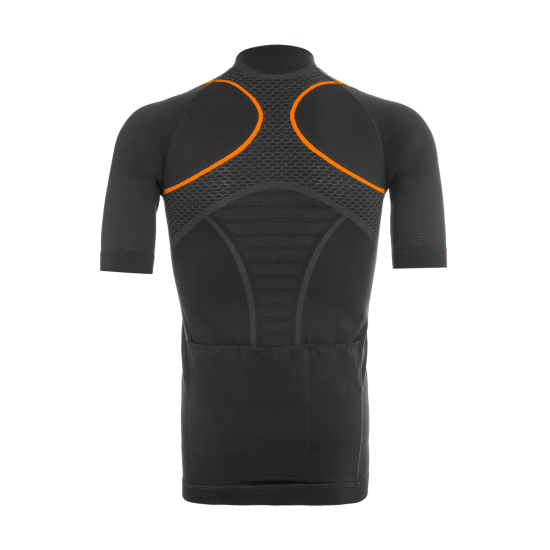 Tricou FUNKIER Respirare Elite - Gri/Portocaliu XL/2XL
