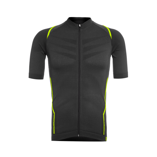 Tricou FUNKIER Respirare Elite barbati - Gri/Galben XS/S Tricou FUNKIER Respirare Elite - Gri/Galben XS/S