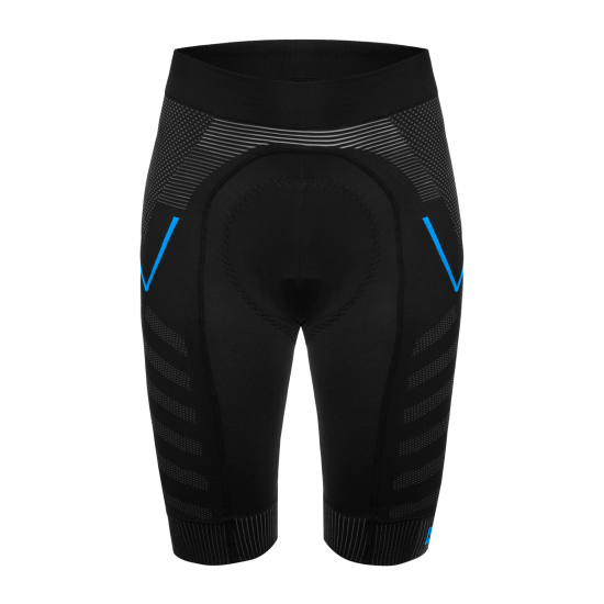 Pantaloni scurti FUNKIER Velletri Elite fara cusaturi barbati - Gri/Albastru XL/2XL Pantaloni scurti FUNKIER Velletri Elite fara cusaturi barbati - Gri/Albastru XL/2XL