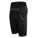 Pantaloni scurti FUNKIER Velletri Elite fara cusaturi barbati - Gri/Portocaliu XS/S