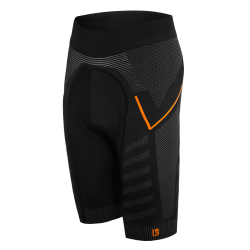Pantaloni scurti FUNKIER Velletri Elite fara cusaturi barbati - Gri/Portocaliu L/M Pantaloni scurti FUNKIER Velletri Elite fara cusaturi barbati - Gri/Portocaliu L/M