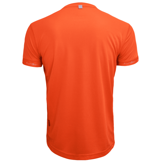 Tricou alergare FUNKIER Gela - Portocaliu neon XL