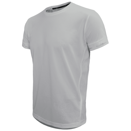 Tricou alergare FUNKIER Gela - Alb S Tricou alergare FUNKIER Gela - Alb S