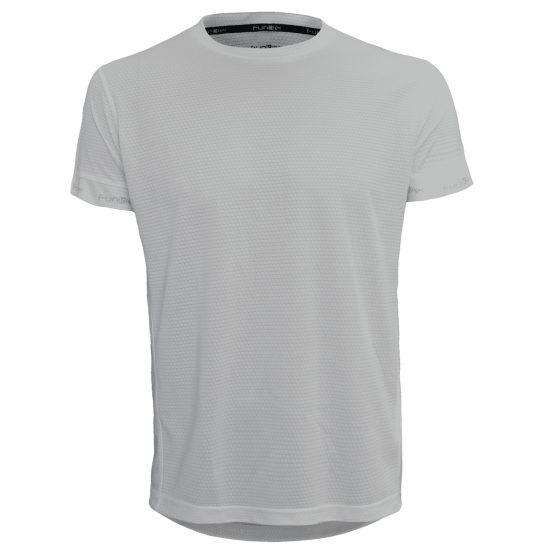 Tricou alergare FUNKIER Gela - Alb 2XL Tricou alergare FUNKIER Gela - Alb 2XL
