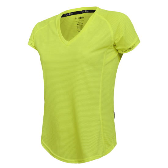 Tricou alergare FUNKIER Biancavilla - Galben neon L Tricou alergare FUNKIER Biancavilla - Galben neon L