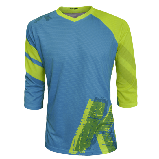 Bluza FUNKIER Dolomiti Enduro - Bleu/Galben M Tricou FUNKIER Dolomiti Enduro - Bleu/Galben M