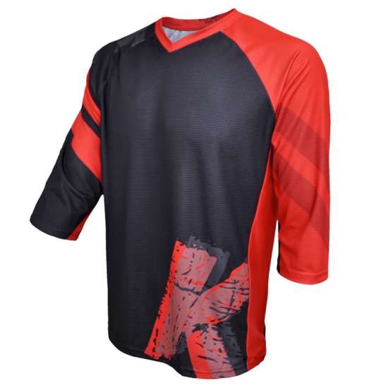 Bluza FUNKIER Dolomiti Enduro - Negru/Rosu 3XL Tricou FUNKIER Dolomiti Enduro - Negru/Rosu 3XL