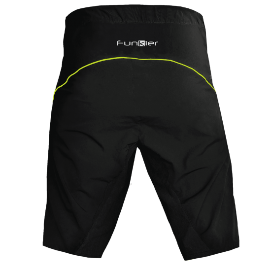 Pantaloni scurti FUNKIER Lucca Pro Men - Black/Yellow XL