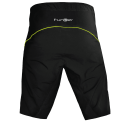 Pantaloni scurti FUNKIER Lucca Pro Men - Black/Yellow 2XL