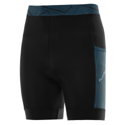 Pantaloni alergare FUNKIER Paduli-2 - Negru/Albastru L