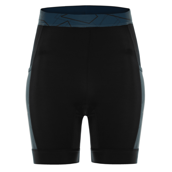 Pantaloni alergare FUNKIER Paduli-2 - Negru/Albastru 2XL