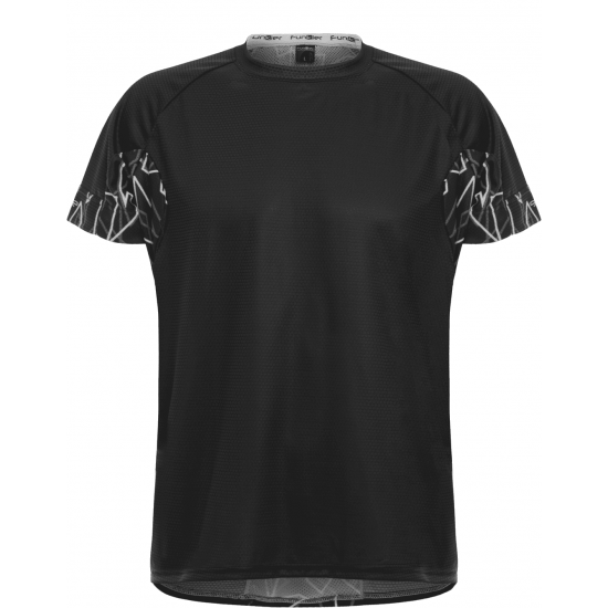 Tricou alergare FUNKIER Cassoti - Negru/Gri M Tricou alergare FUNKIER Cassoti - Negru/Gri M