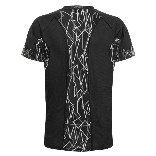 Tricou alergare FUNKIER Cassoti - Negru/Gri 3XL