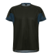 Tricou alergare FUNKIER Cassoti - Negru/Albastru S Tricou alergare FUNKIER Cassoti - Negru/Albastru S