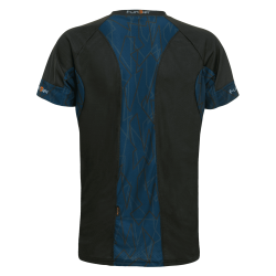 Tricou alergare FUNKIER Cassoti - Negru/Albastru L