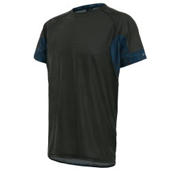 Tricou alergare FUNKIER Cassoti - Negru/Albastru L
