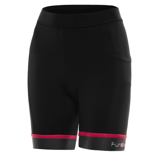 Pantaloni scurti alergare FUNKIER Marsala - Negru/Roz XS Pantaloni scurti alergare FUNKIER Marsala - Negru/Roz XS