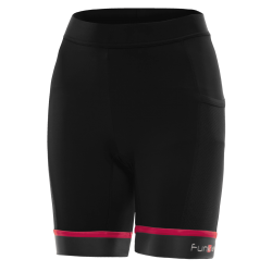 Pantaloni scurti alergare FUNKIER Marsala - Negru/Roz S Pantaloni scurti alergare FUNKIER Marsala - Negru/Roz S