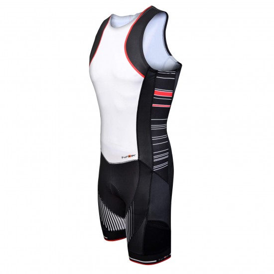Costum triathlon FUNKIER Licata Women Pro - Alb/Negru XS