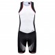 Costum triathlon FUNKIER Licata Women Pro - Alb/Negru XS