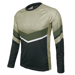 Tricou FUNKIER Turone Enduro LS - Olive Green L