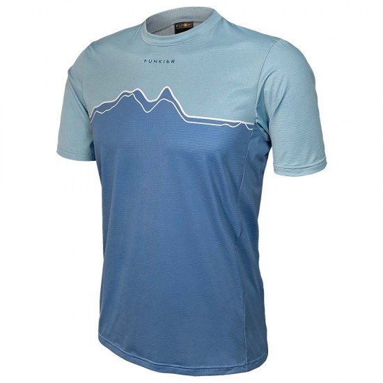 Tricou FUNKIER Bonefro Enduro - Light Blue 2XL Tricou FUNKIER Bonefro Enduro - Light Blue 2XL