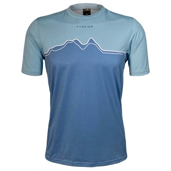 Tricou FUNKIER Bonefro Enduro - Light Blue 2XL Tricou FUNKIER Bonefro Enduro - Light Blue 2XL