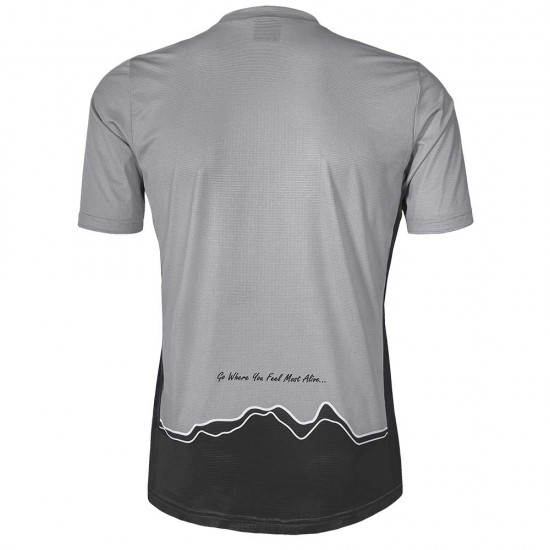 Tricou FUNKIER Bonefro Enduro - Grey L Tricou FUNKIER Bonefro Enduro - Grey L