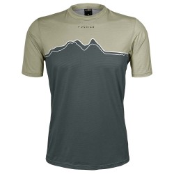 Tricou Ciclism FUNKIER Bonefro Enduro - Olive Green S