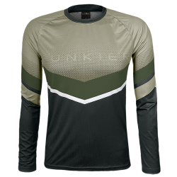 Tricou FUNKIER Turone Enduro LS - Olive Green S