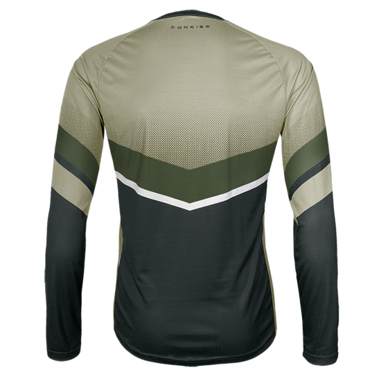 Tricou FUNKIER Turone Enduro LS - Olive Green M Tricou FUNKIER Turone Enduro LS - Olive Green M