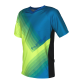 Tricou FUNKIER Termoli Enduro Men S/S - Fluor Yellow/Blue M