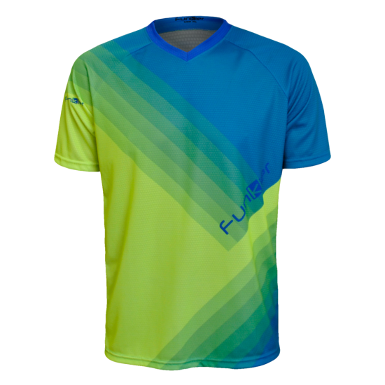 Tricou FUNKIER Termoli Enduro Men S/S - Fluor Yellow/Blue XL Tricou FUNKIER Termoli Enduro Men S/S - Fluor Yellow/Blue XL