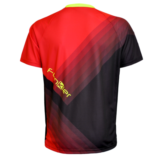 Tricou FUNKIER Termoli Enduro Men S/S - Black/Red M Tricou FUNKIER Termoli Enduro Men S/S - Black/Red M