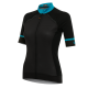 Tricou FUNKIER Volterra-3 Elite Women S/S - Black/Red XL