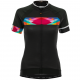 Tricou FUNKIER Nugola-2 Pro Women S/S - Black/Multicolor XXS