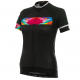 Tricou FUNKIER Nugola-2 Pro Women S/S - Black/Multicolor M