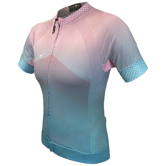 Tricou FUNKIER Farnia Pro Women S/S - Pink/Mint S