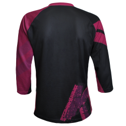Tricou Ciclism FUNKIER Dolomiti-W Enduro Women (3/4) sleeve - Purple S